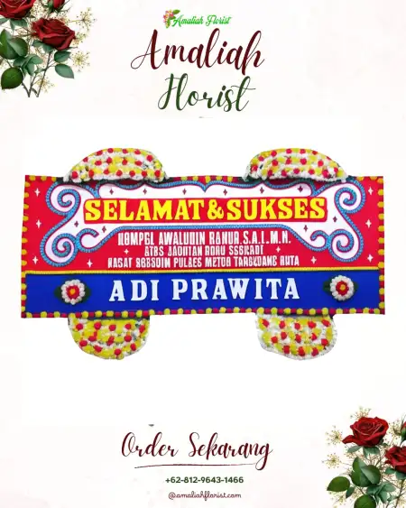 Papan Bunga Ucapan Selamat Jemirahan