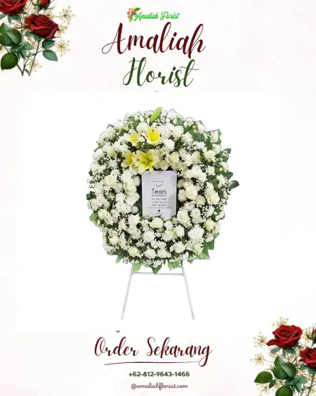 Krans Bunga Duka Jemirahan